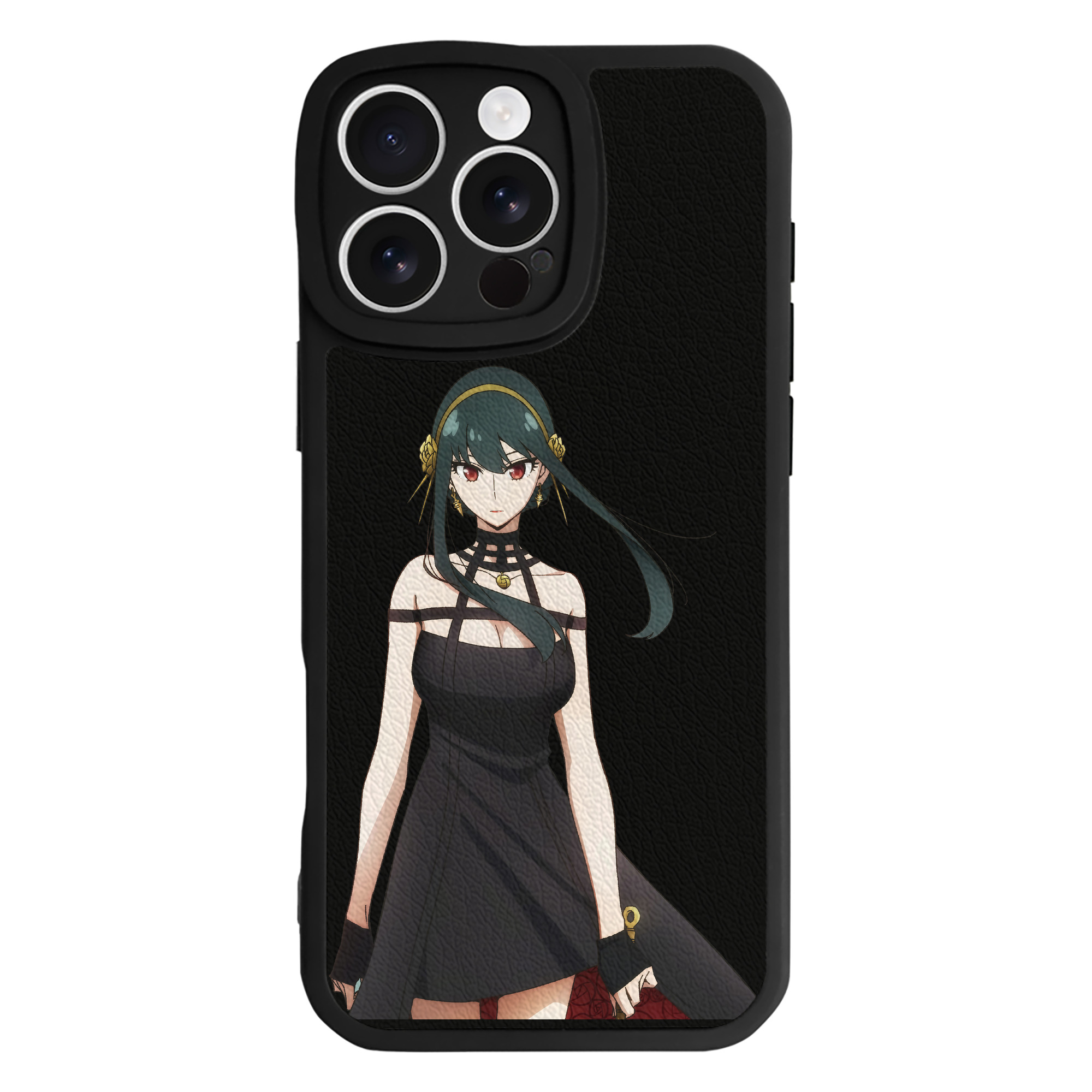 （画像用） SPY×FAMILY间谍家家酒 【iPhone 16シリーズ対応】シリコンスマホケース（レザー調） 材質：シリコン